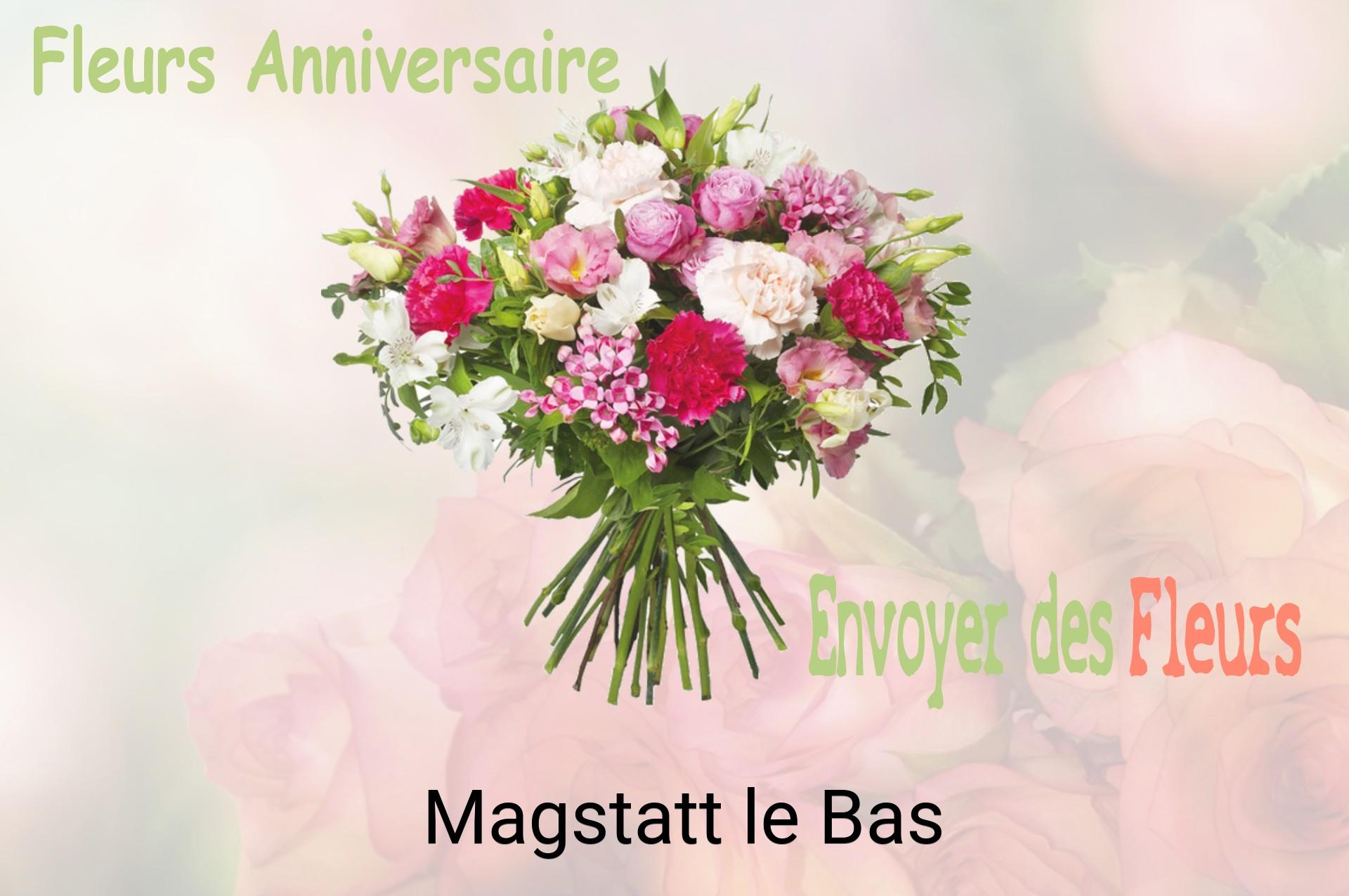 Bouquet de fleurs d’anniversaire livré à Magstatt-le-Bas